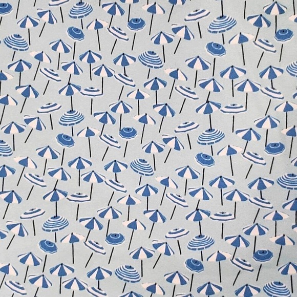 Bonobos Men's Swim Shorts Size 32 X 9 Blue Novelty Umbrella Print Board Surf - Picture 8 of 11